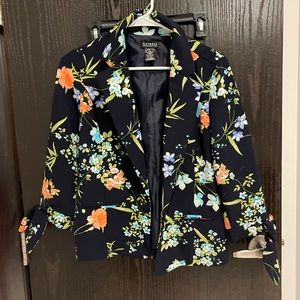 Floral suit/blazer